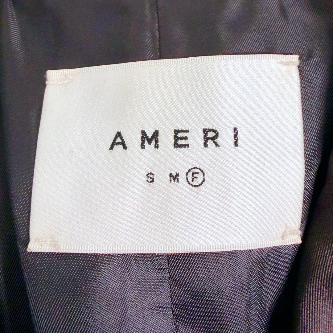【極美品】AMERI BALLOON SLEEVE PLEATS TRENCH