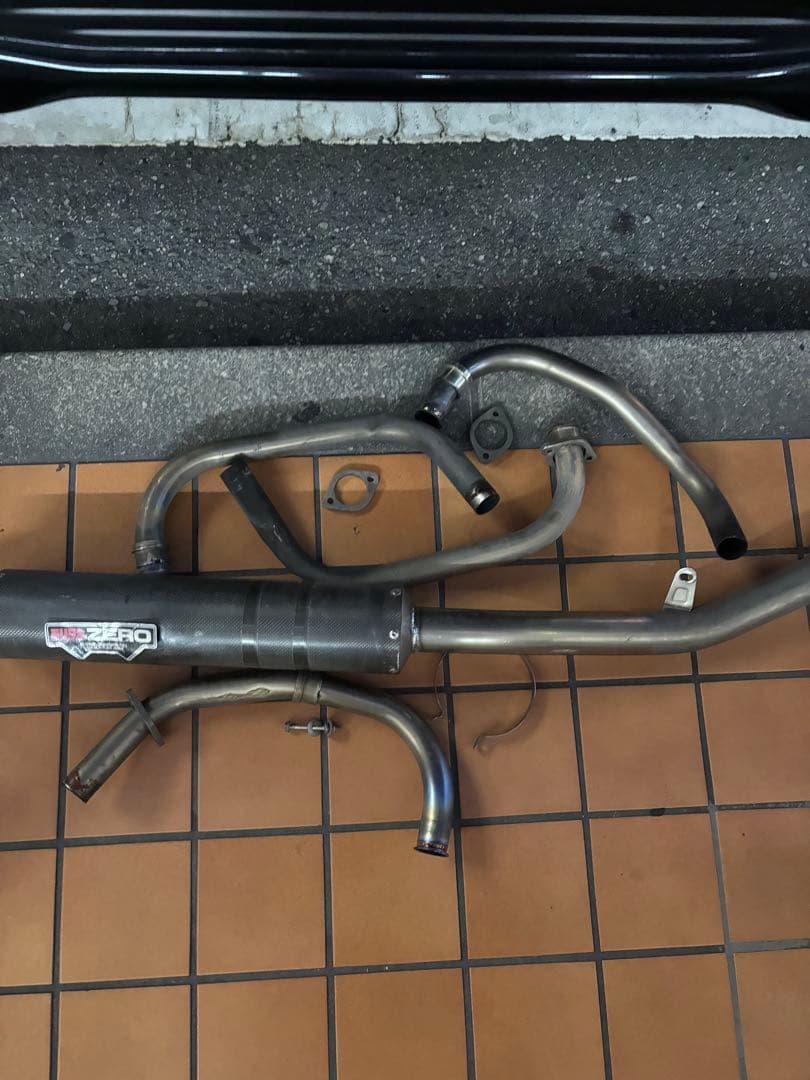 cb400 nc31マフラー　モリワキゼロ