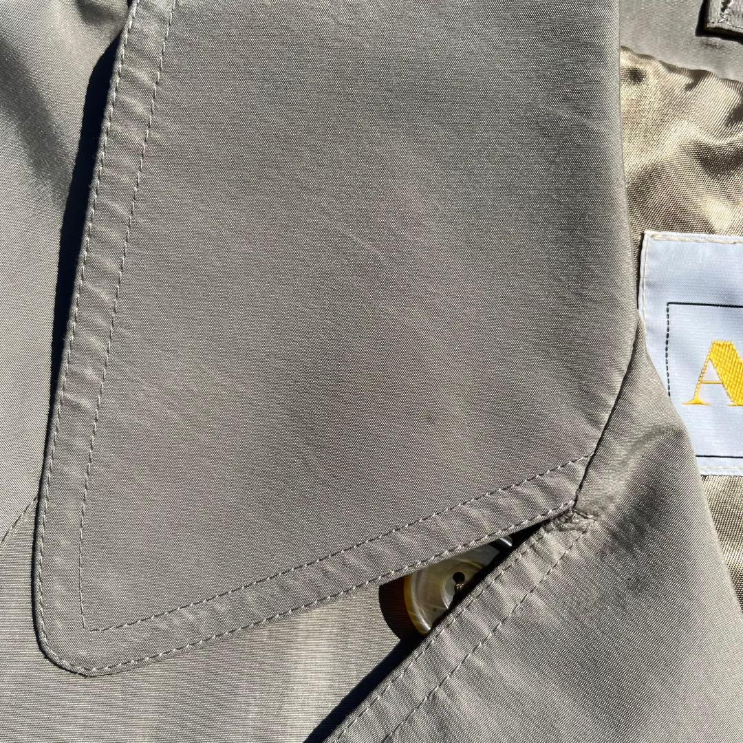 70s~80s Aquascutum カナダ製 トレンチコート ロングコート