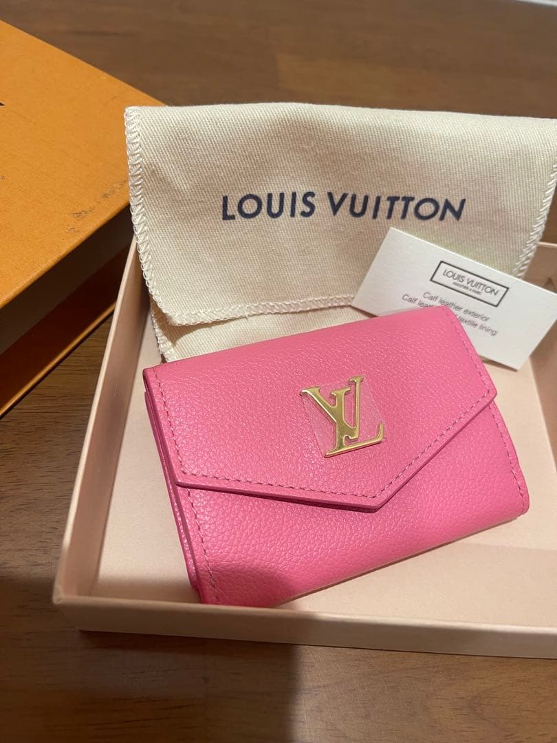 ルイヴィトン　未使用　三つ折り財布 ポルトフォイユ ロックミニ