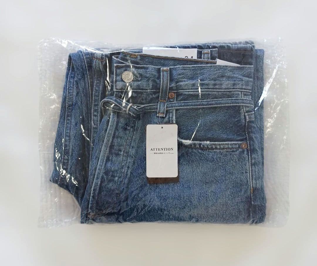 【新品タグ付】Plage取り扱い　AGOLDE　EMMI JEAN　24サイズ