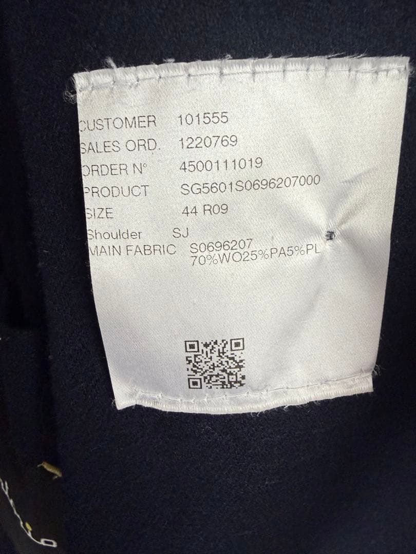 Navy blue サルトリオ ネイビージャケット ブレザー 純正ハンガー