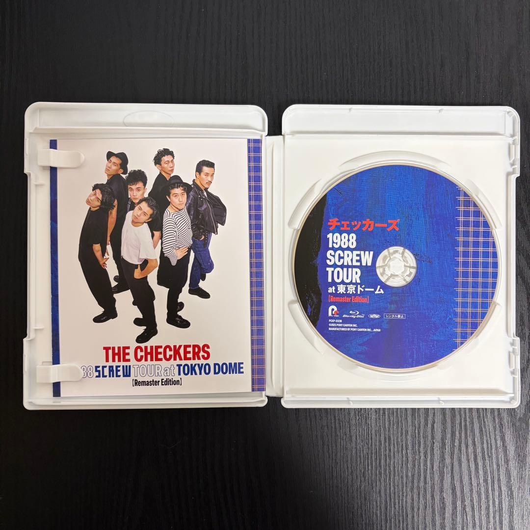 【美品】チェッカーズ 1988 SCREW TOUR 東京ドーム Blu-ray
