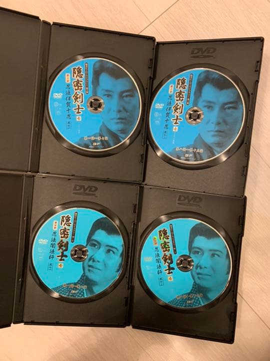甦るヒーローライブラリー 隠密剣士 壱 DVD-BOX〈8枚組〉