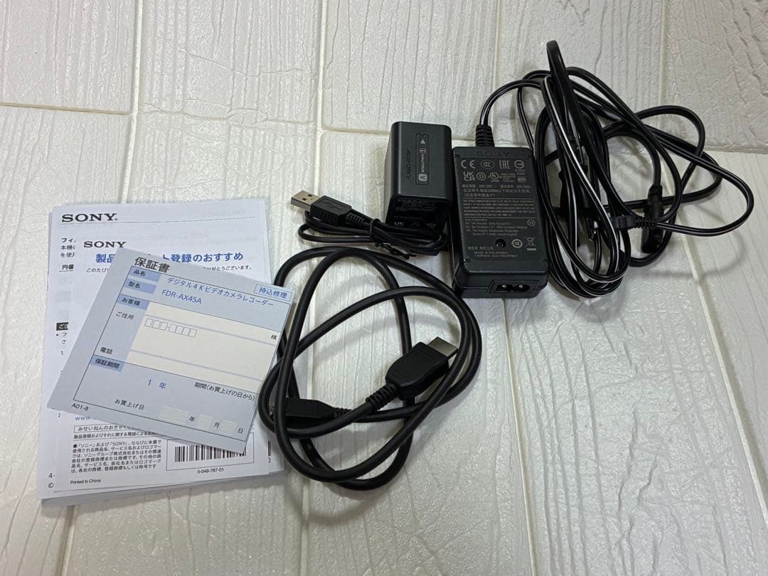SONY FDR-AX45A 4Kビデオカメラ