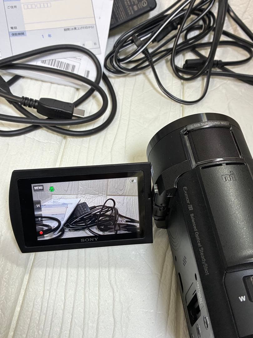 SONY FDR-AX45A 4Kビデオカメラ