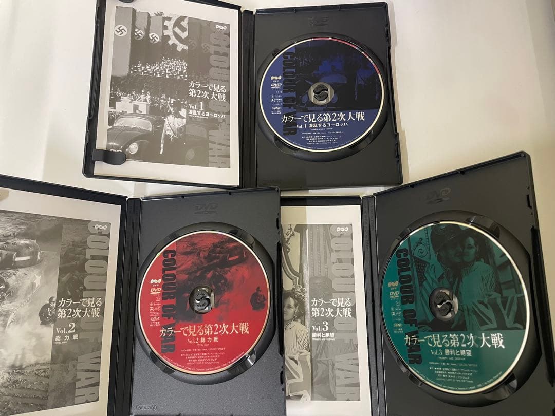 カラーで見る第2次世界大戦　 WWⅡ独ソ攻防戦　DVD BOX セット
