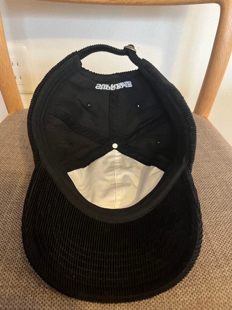 supreme Fine Wale Corduroy Camp Cap 訳あり