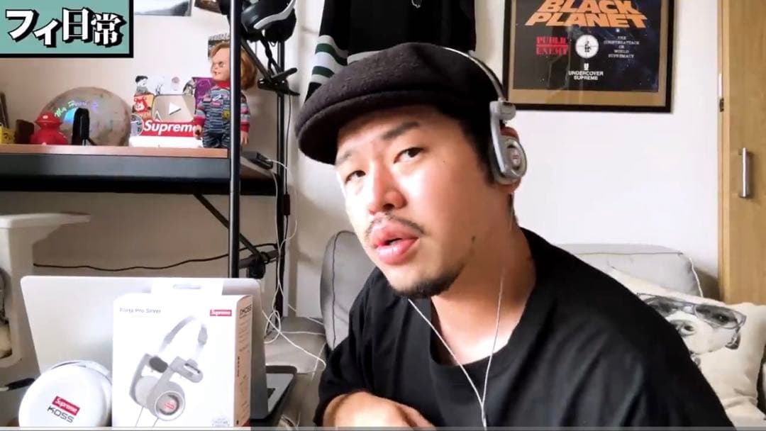 Supreme KANGOL 504 ハンチング ベレー帽 ブラック XL