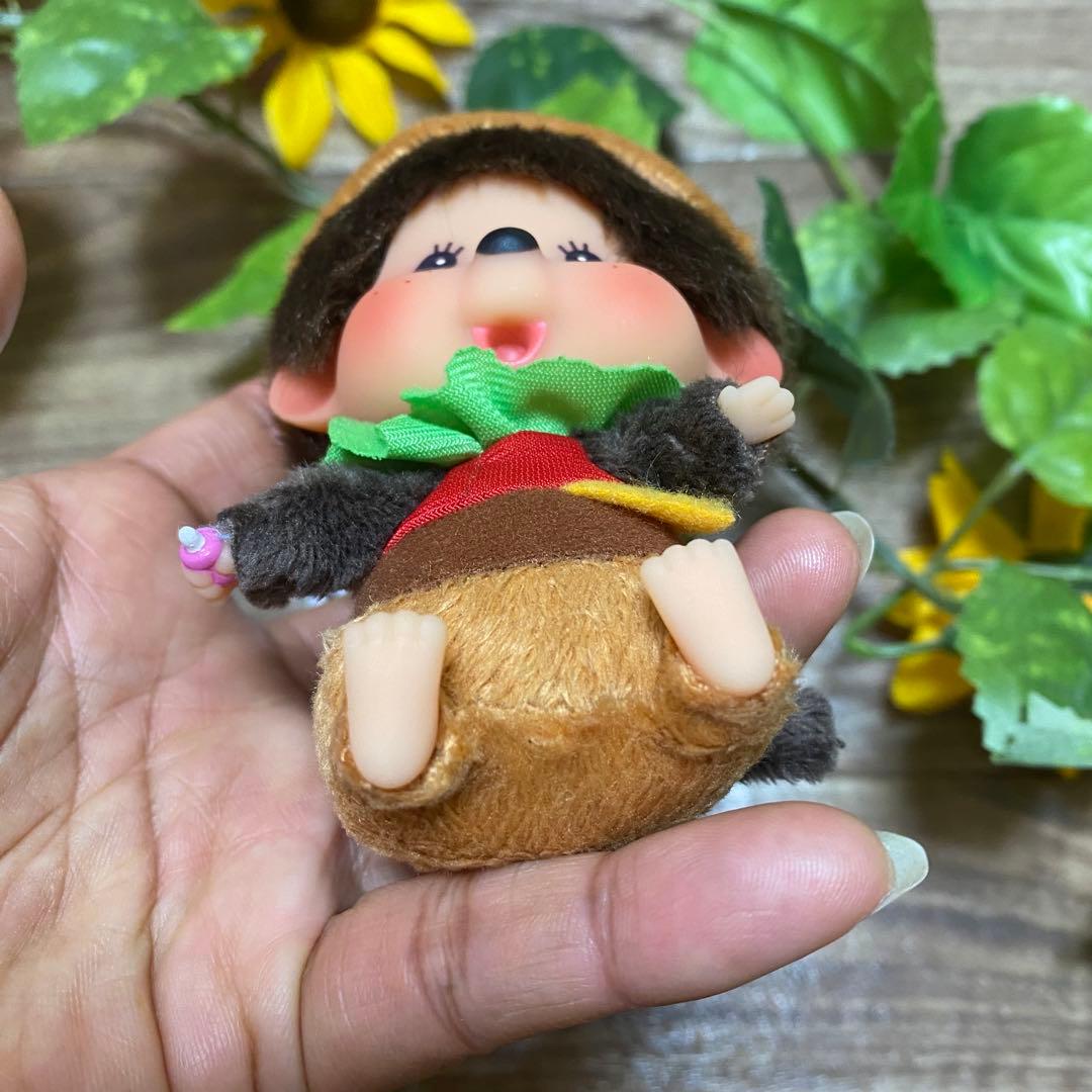モンチッチ ぬいぐるみキーホルダーハンバーガー キーリング M's BURGER