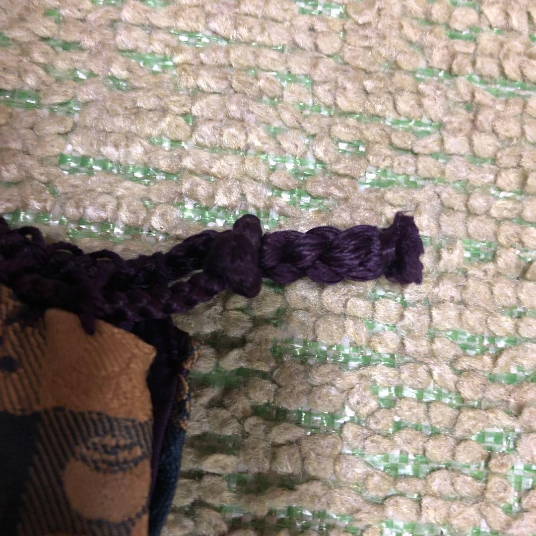 ◆131◆　江戸時代　古瀬戸肩衝茶入　仕覆付　茶道具　棗　裏千家　表千家