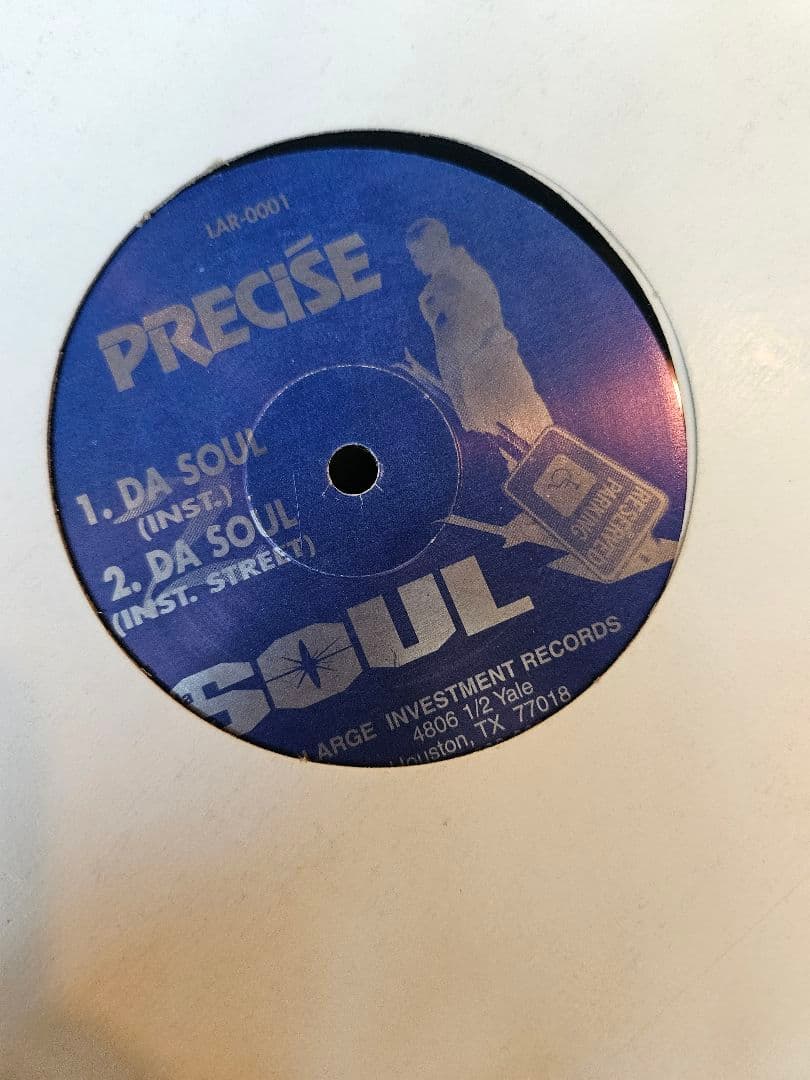 Precise レコード DA SOUL　1lp