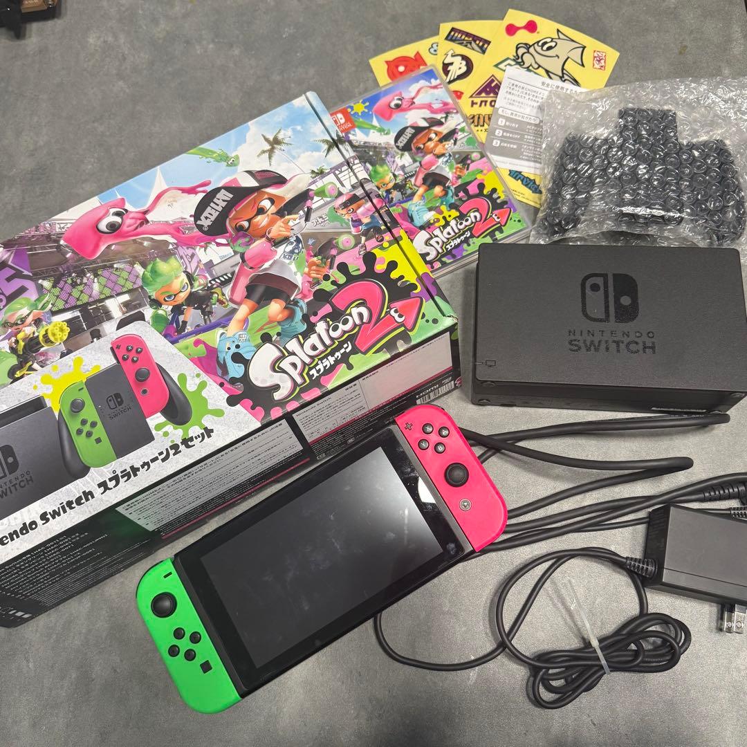 スプラトゥーン2セット(カセット有)+カセット4本付き