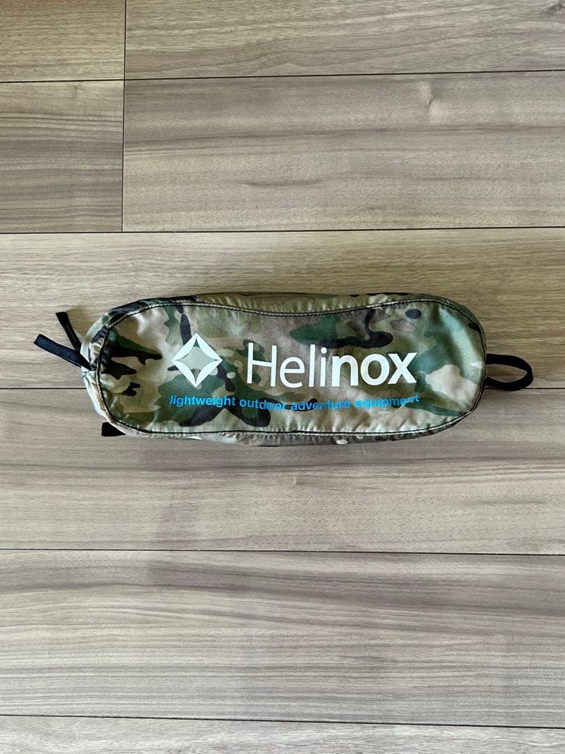 【美品】Helinox 迷彩 チェアワン　アウトドアチェア