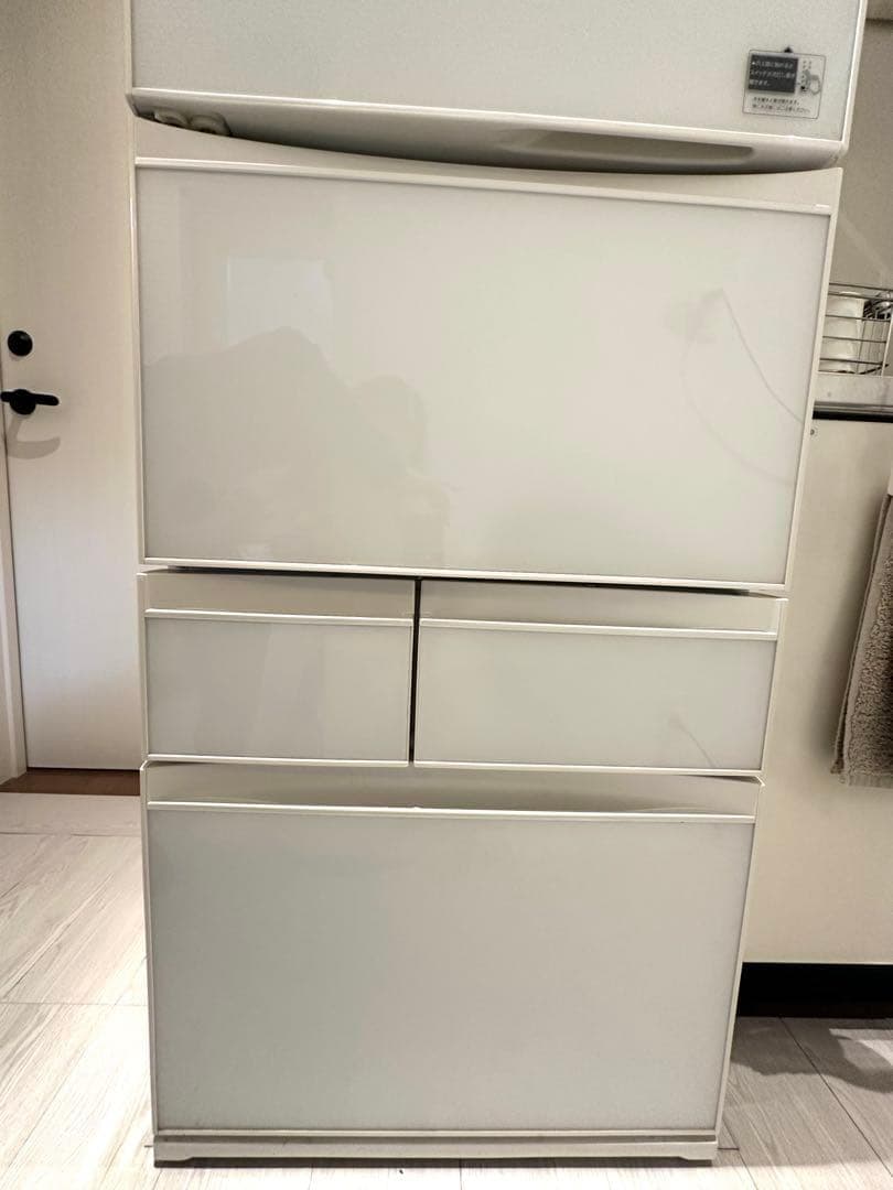 【良品】 TOSHIBA GR-H43GXVL(ZW) 冷蔵庫 426L 5ドア