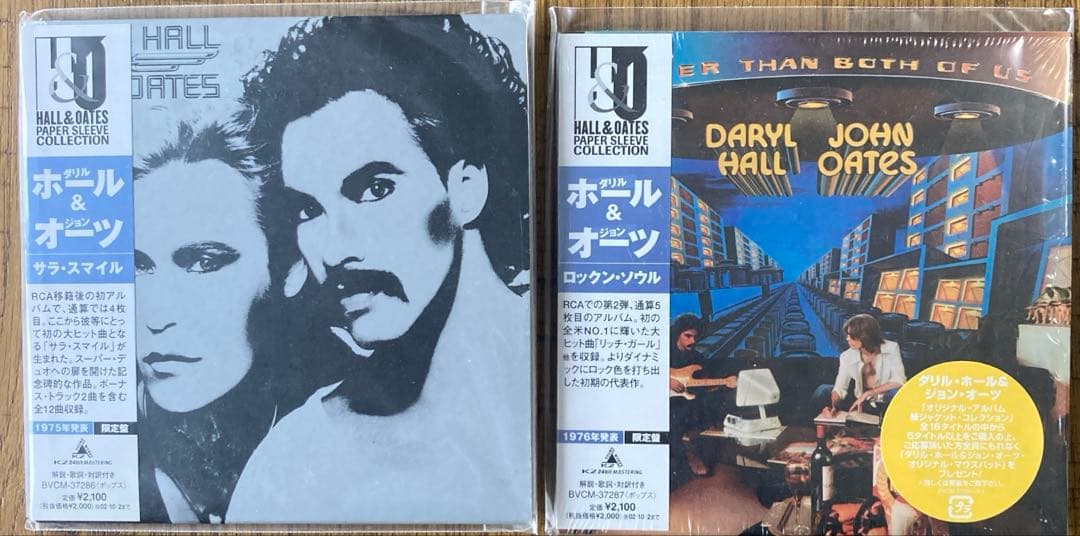 Daryl Hall & John Oates CD 紙ジャケ 6枚セット