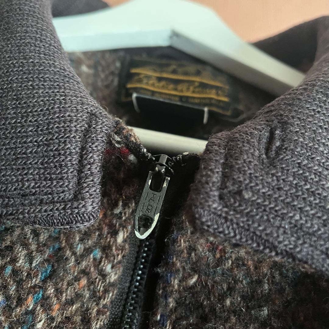 ジャケット・アウター 80s Eddie Bauer TWEED HARRINGTON JACKET