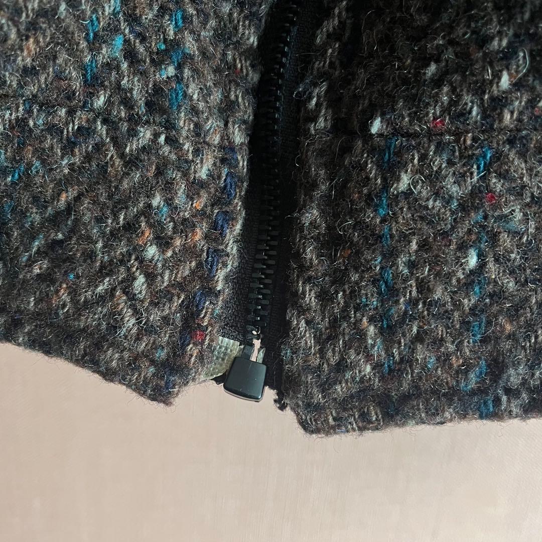 ジャケット・アウター 80s Eddie Bauer TWEED HARRINGTON JACKET