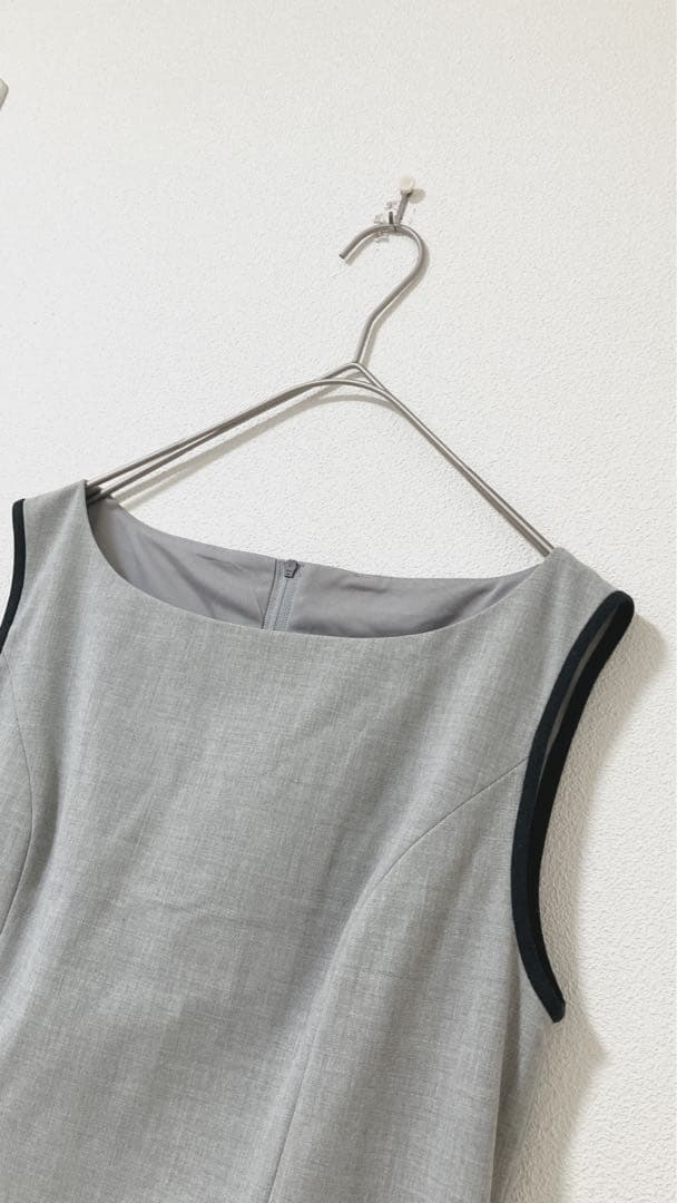 チヒロ様 美品　Foxey Newyork フォクシーワンピース　グレー　38