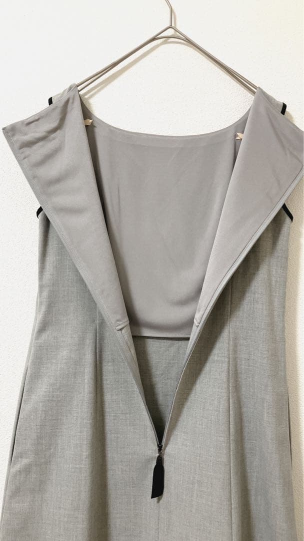 チヒロ様 美品　Foxey Newyork フォクシーワンピース　グレー　38