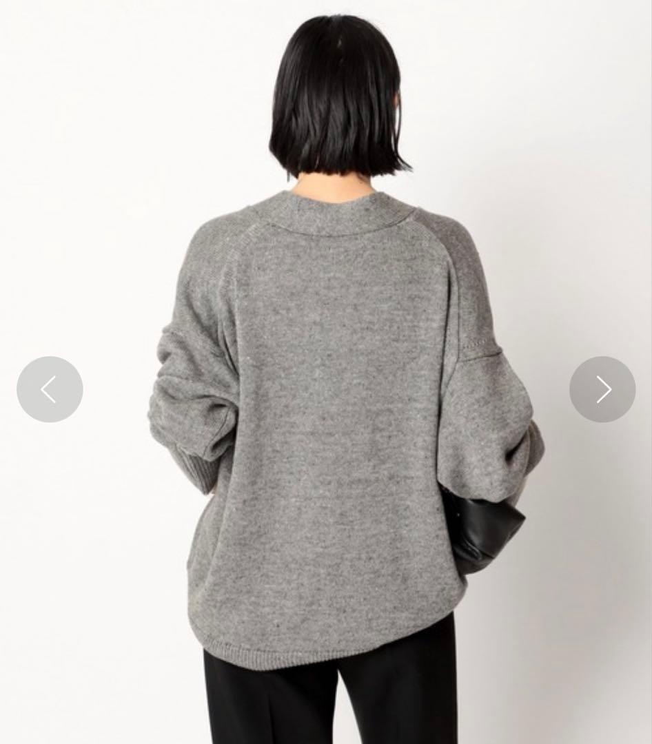 【美品】AP STUDIO Relax-sized カーディガン リネン