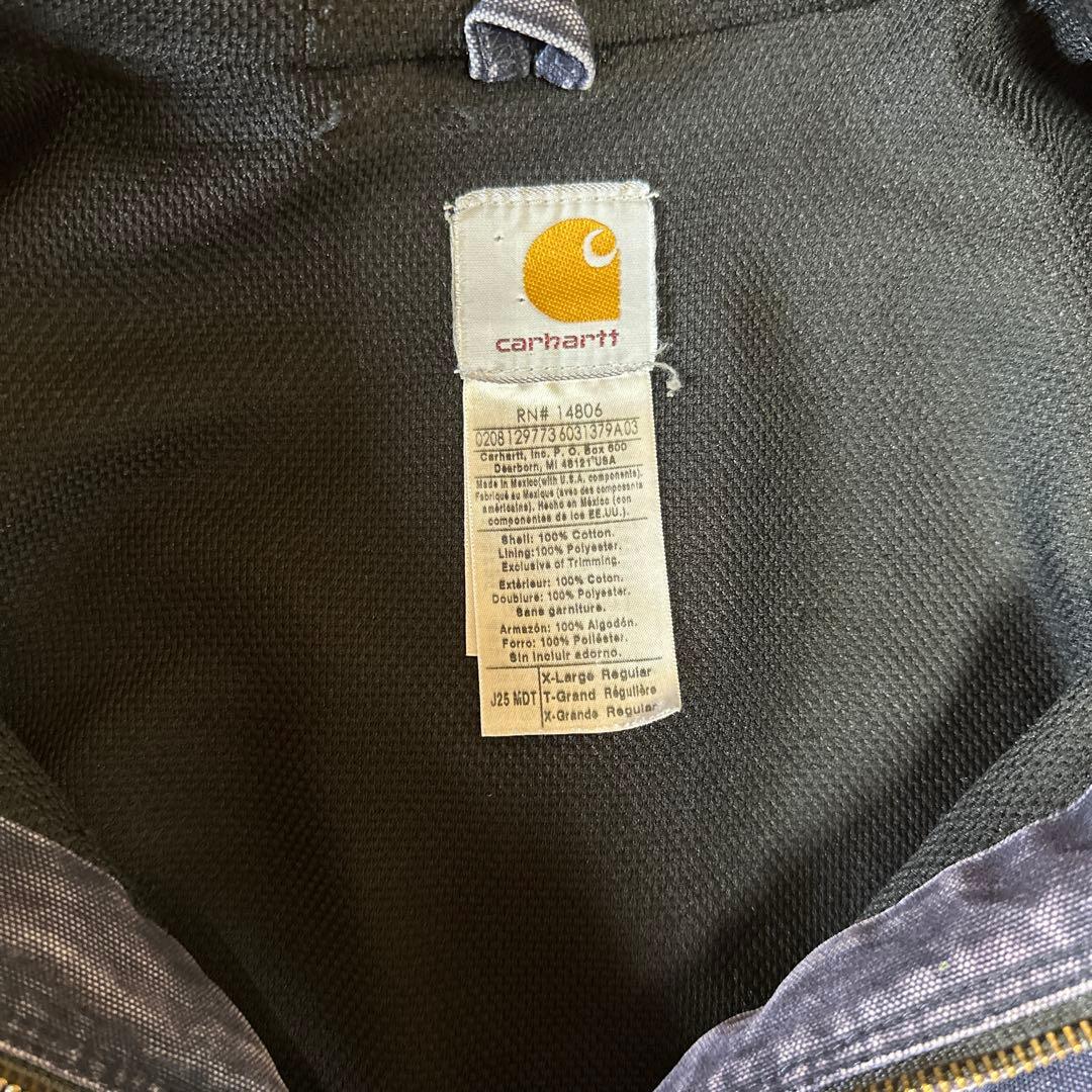 【雰囲気抜群】00sCarhartt J25 MDT アクティブジャケット XL