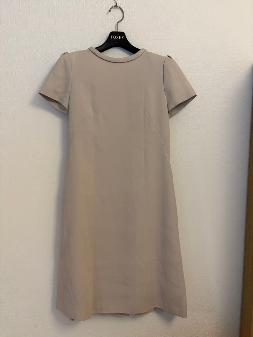 フォクシー　半袖 Aライン ワンピース 38