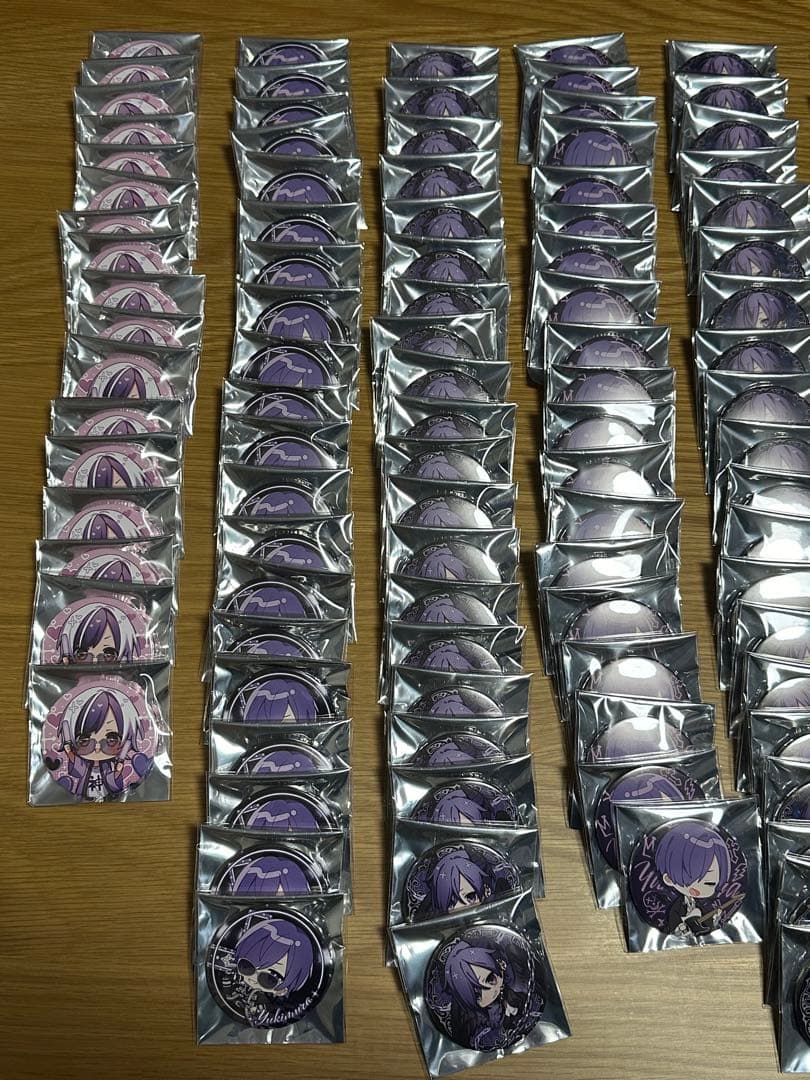 ゆきむら。 缶バッジ