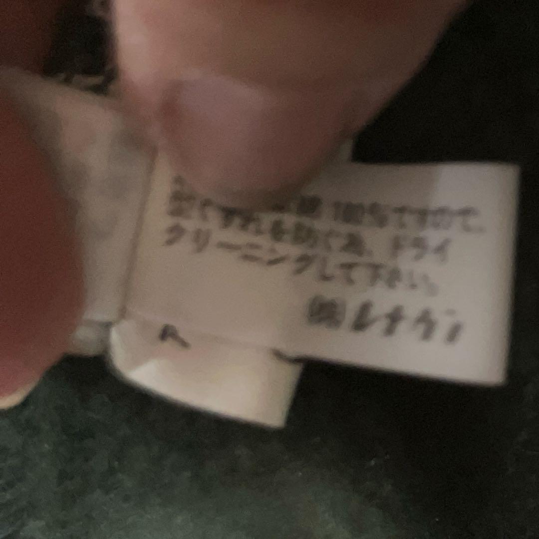 NORMA KAMALI ガウンコート裏起毛 モスグリーン