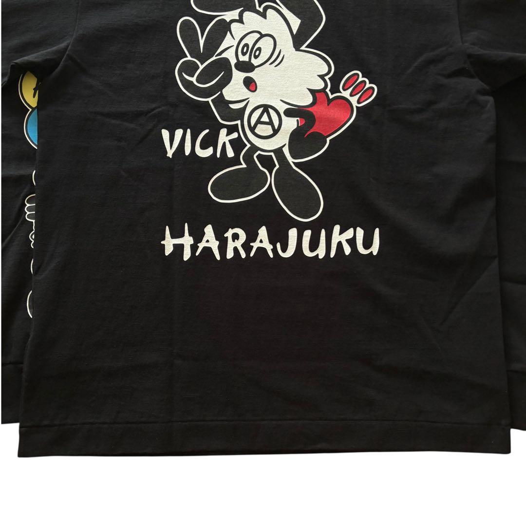 HUMAN MADE×VERDYロングスリーブTシャツ ブラック　I007