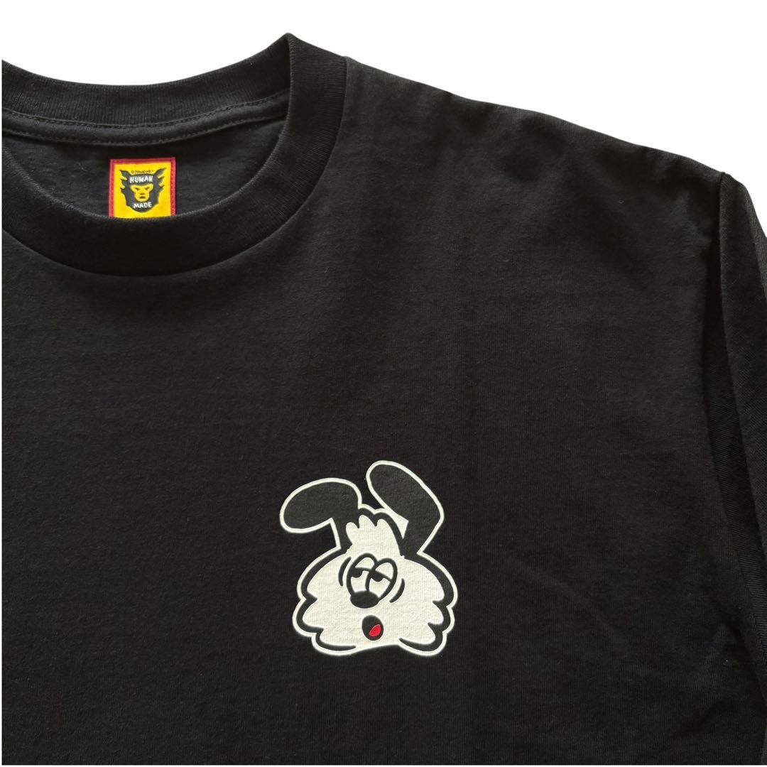HUMAN MADE×VERDYロングスリーブTシャツ ブラック　I007