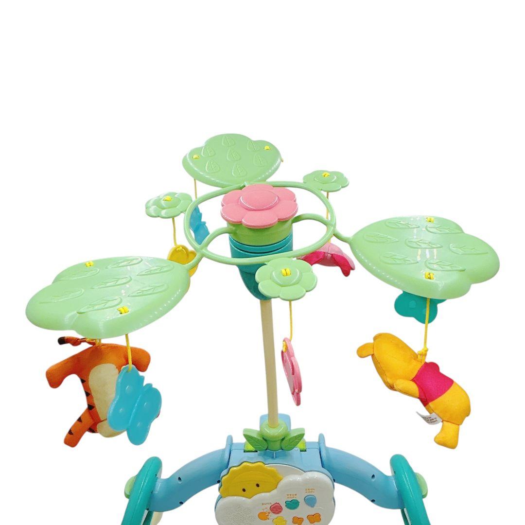 【極美品】 くまのぷーさん えらべる回転6way ジムにへんしんメリー