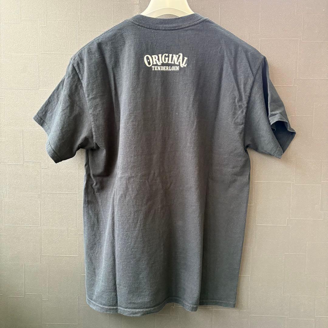 美品 Tenderloin ロゴ黒Tシャツ M