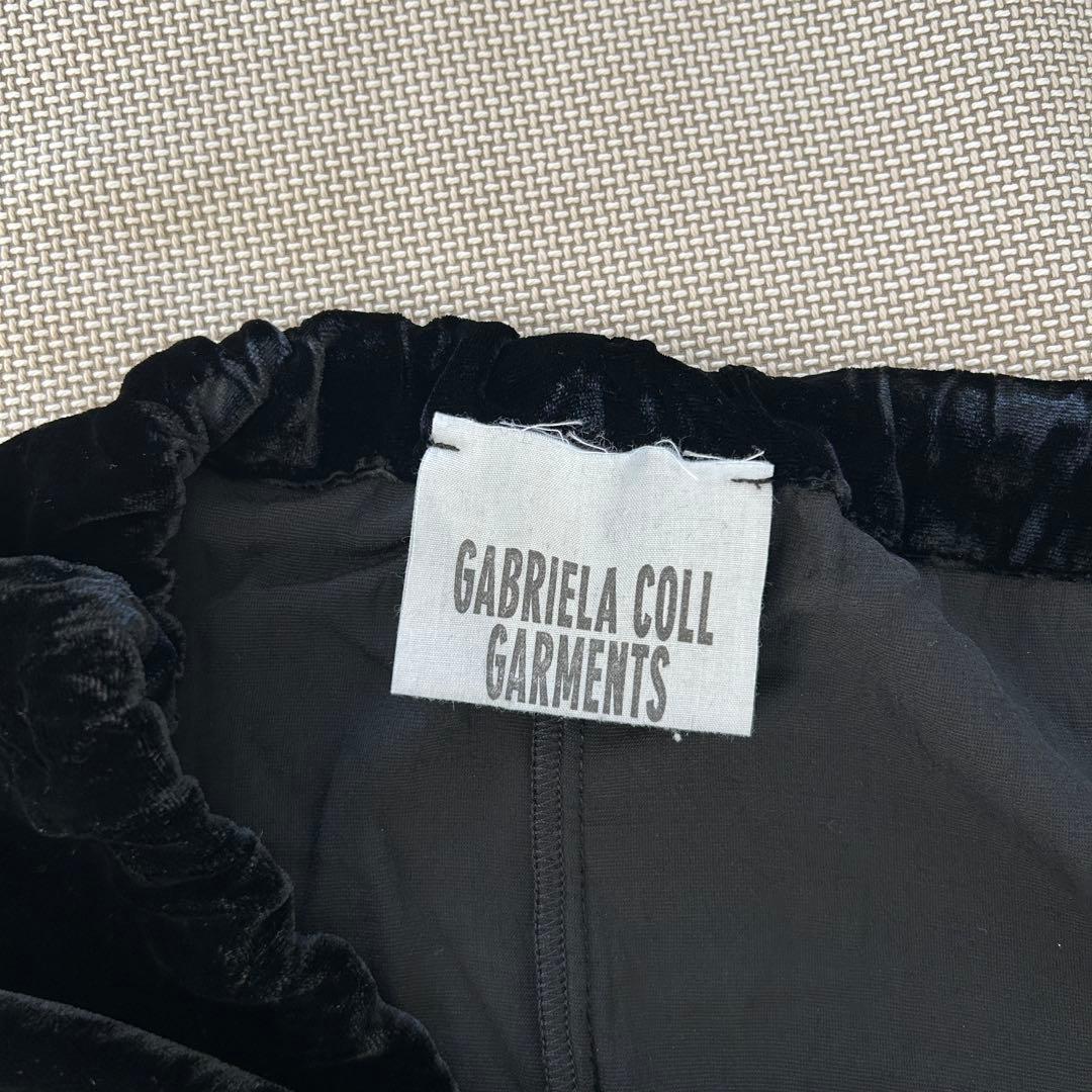 Gabriela Coll Garments ベルベットスカート