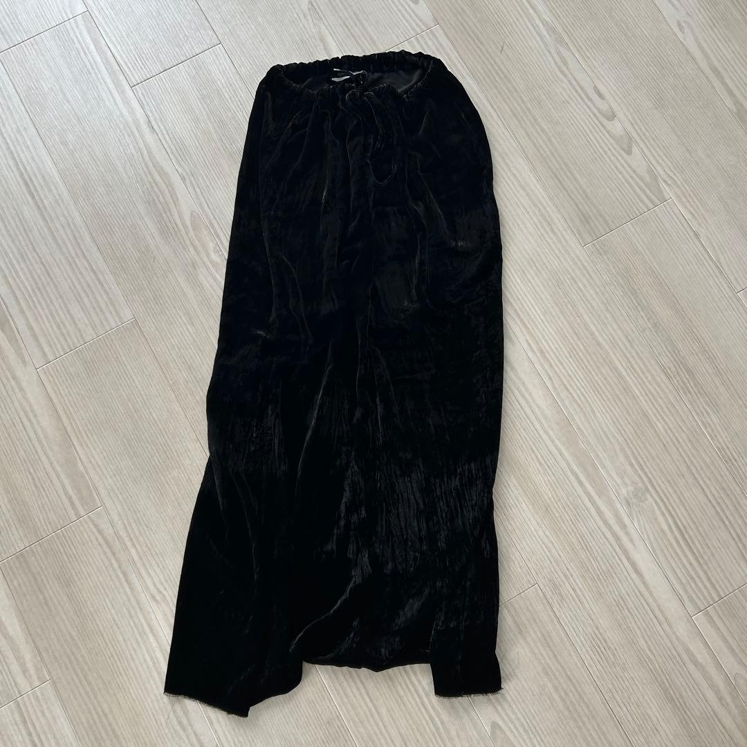 Gabriela Coll Garments ベルベットスカート
