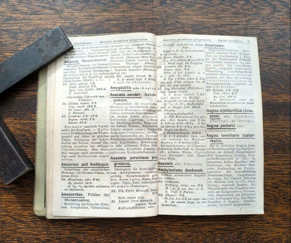 激レア！ドイツ 19世紀 アンティーク 洋書 医学 薬学 医療 古書 広告