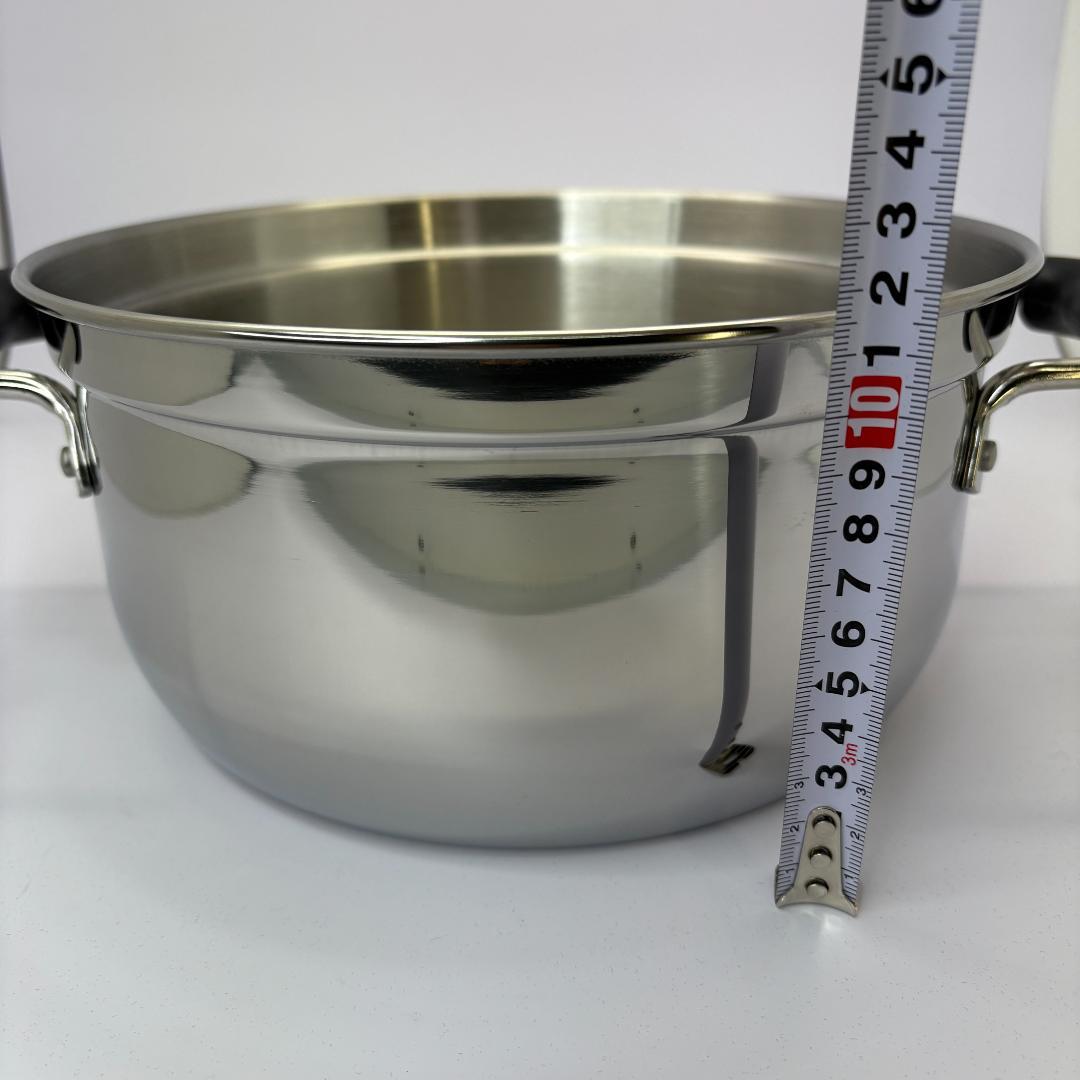 【開封済み・極美品】フジノス スチームクッカー アイ・クック 鍋 ルシエ IH◎