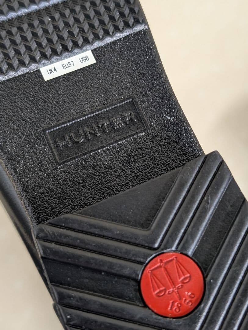 ✨️美品✨️【Hunter】 ブラック ロングブーツ 23cm