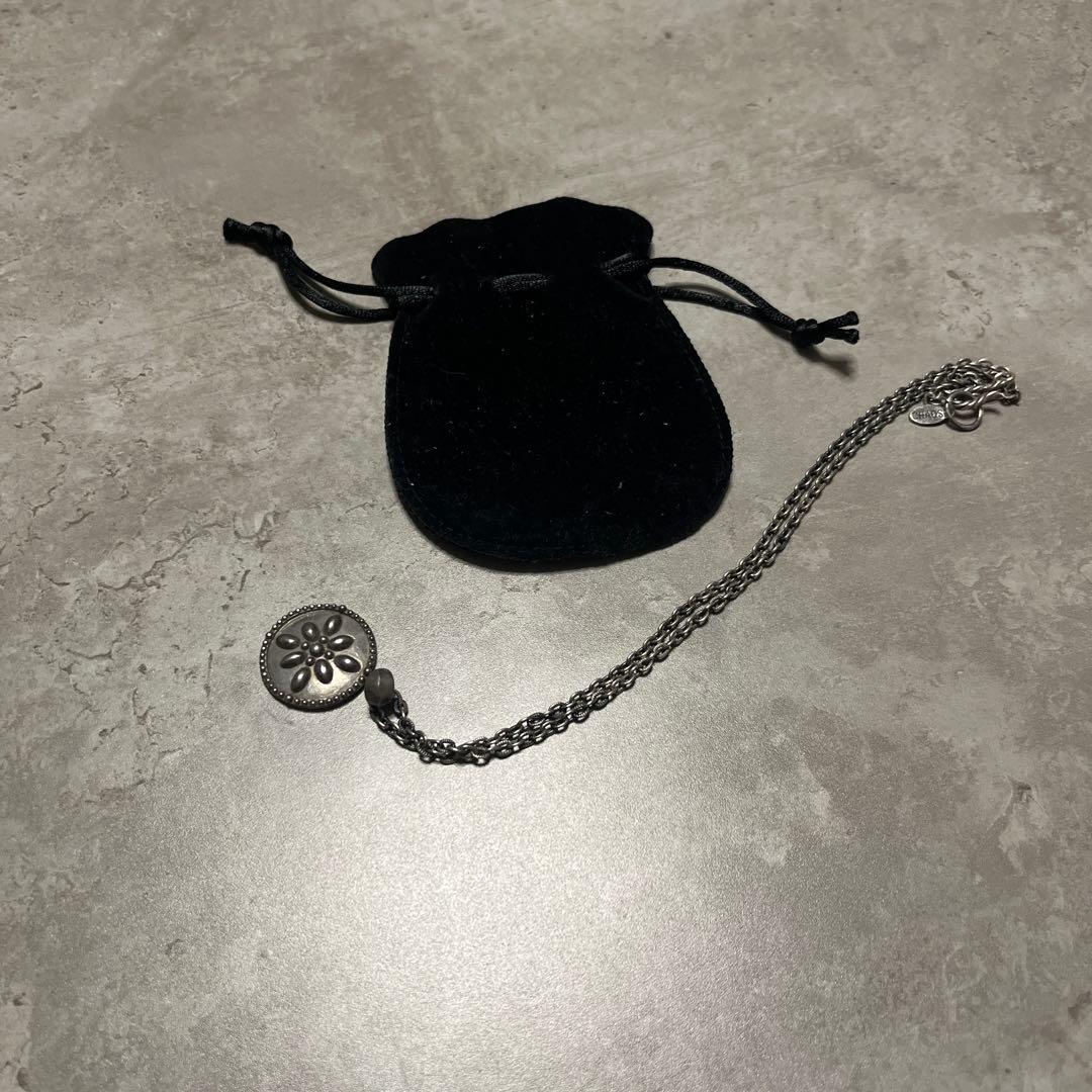 RUDE GALLERY×CHAOS DESIGN スタッズネックレス シルバー