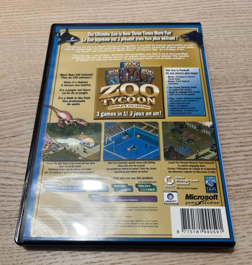その他 ZOO TYCOON COMPLETE COLLECTION