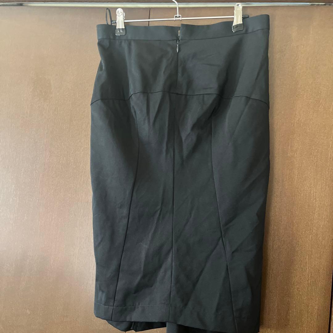 JUNYA WATANABE ブラックタイトスカート S