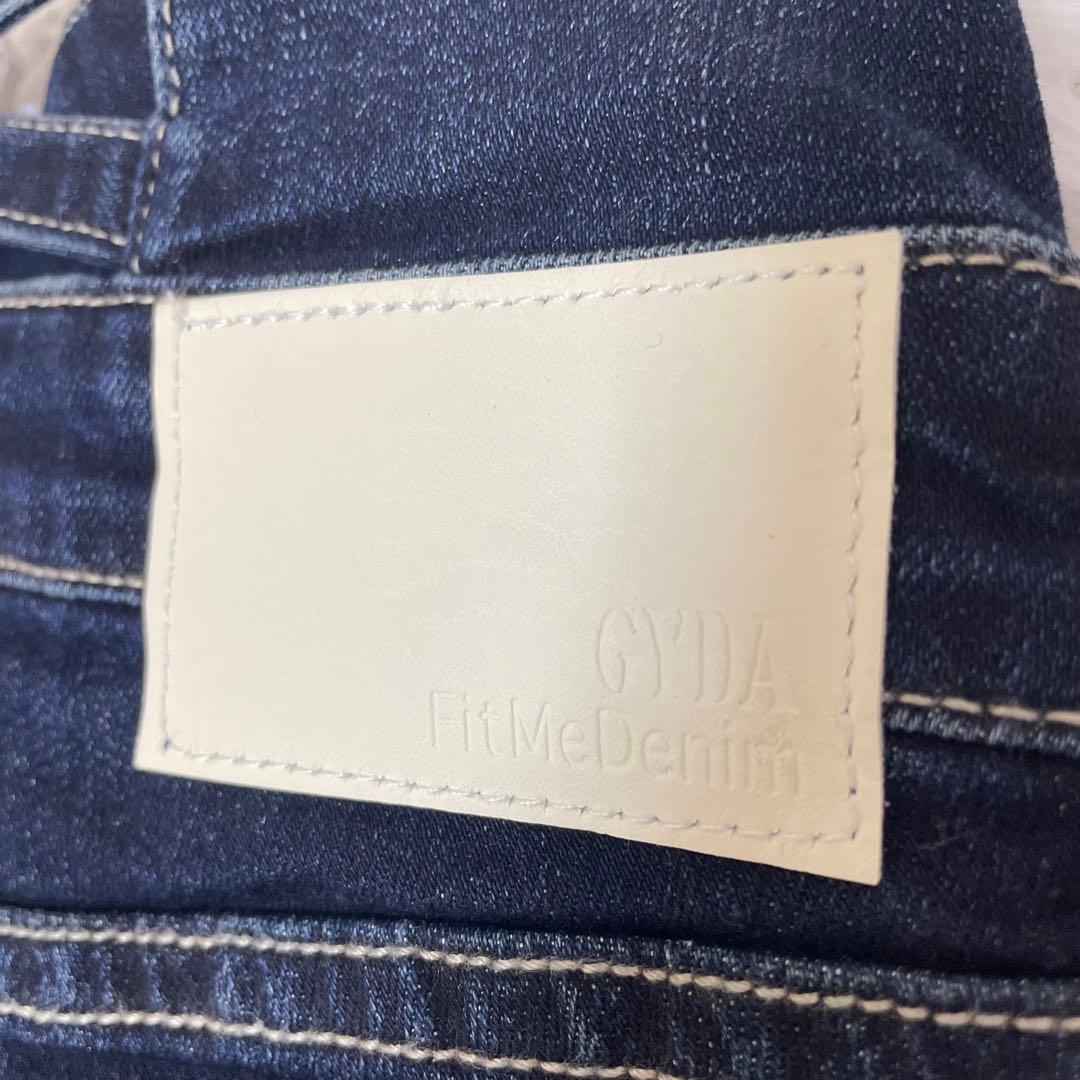 24AW ジェイダ ハイウエストウエストクロススキニーデニムパンツ XS