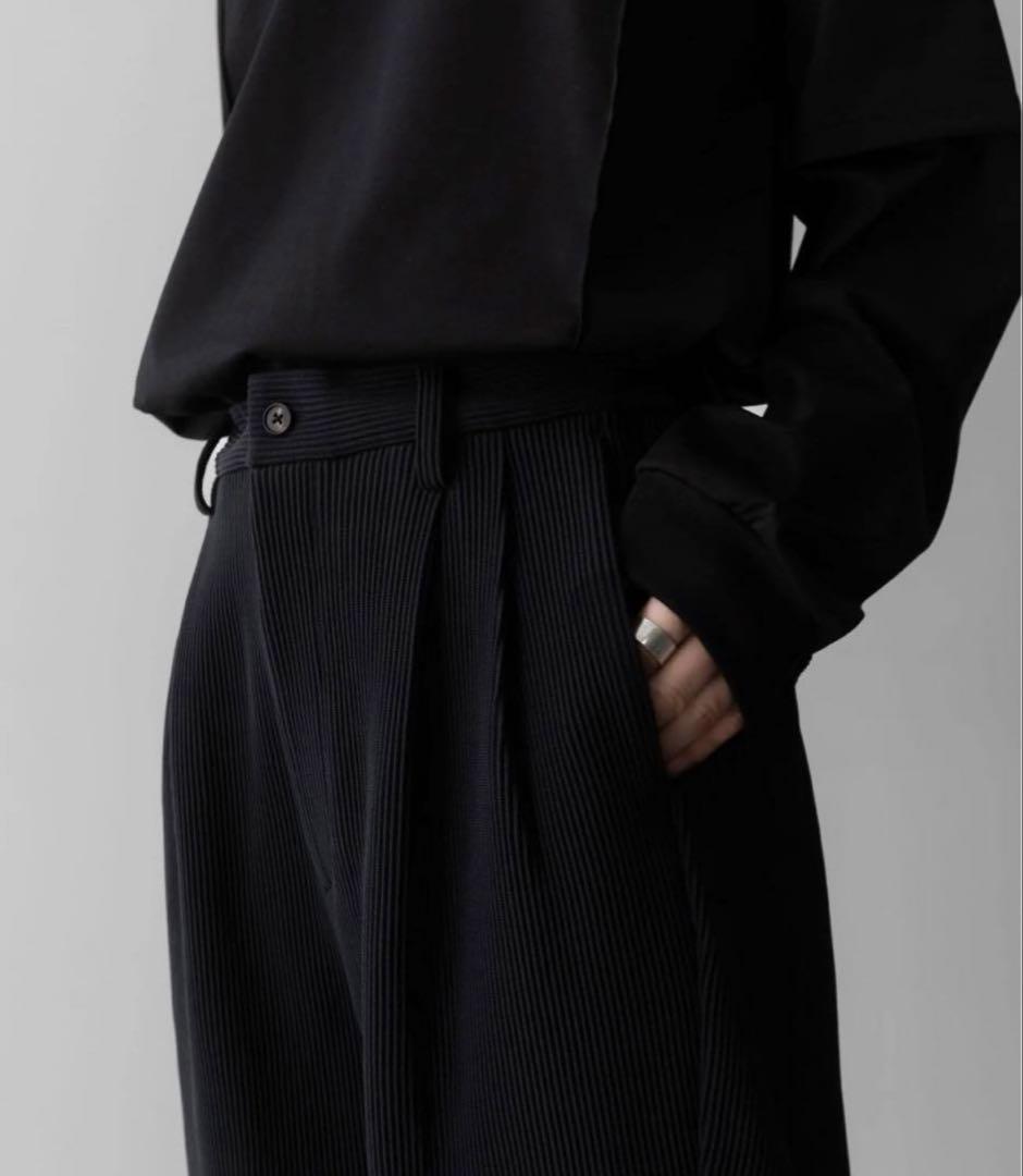 ssstein GRADATION PLEATS JACKET PANTSセット