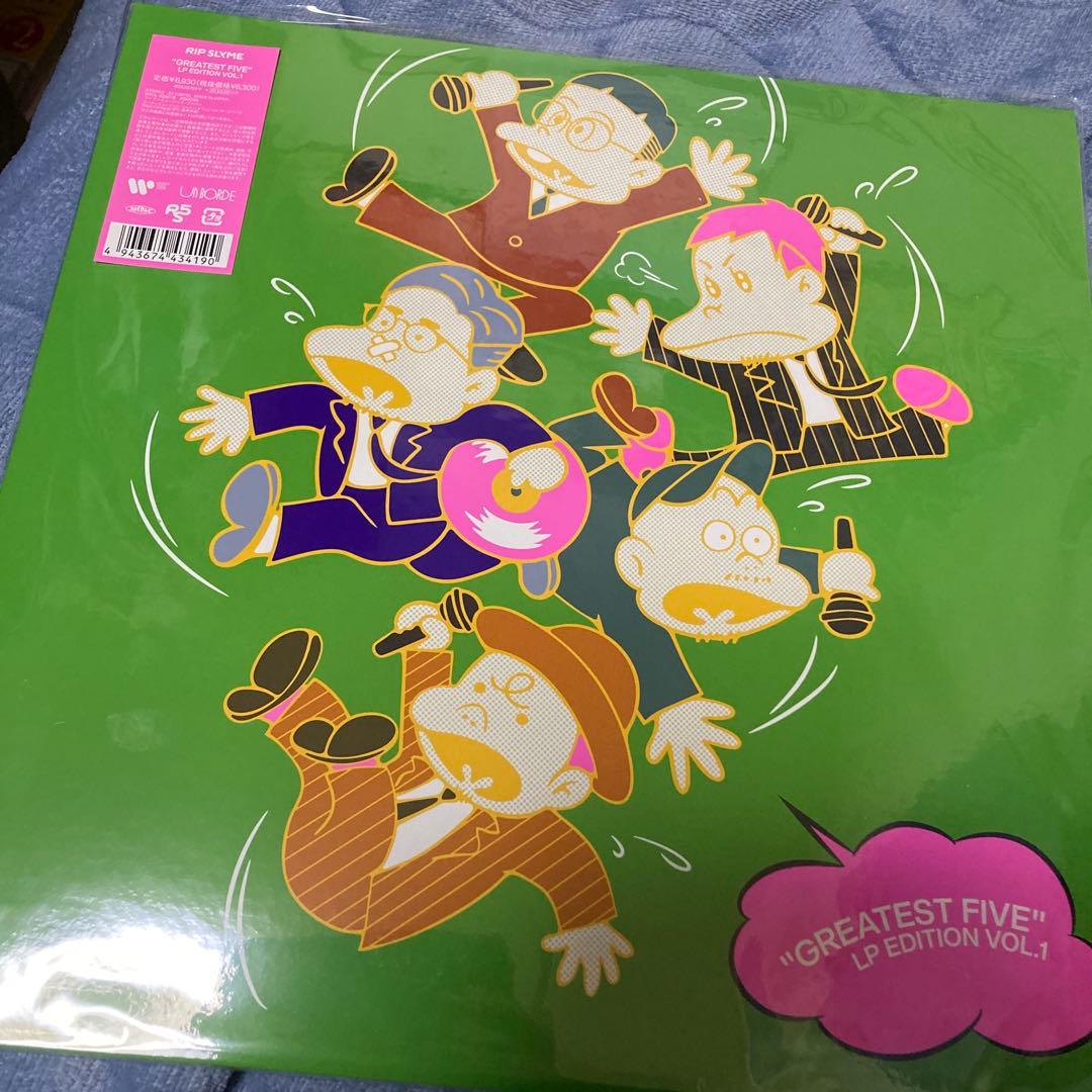 邦楽 RIPSLYME GREATEST FIVE LP EDITION VOL.1