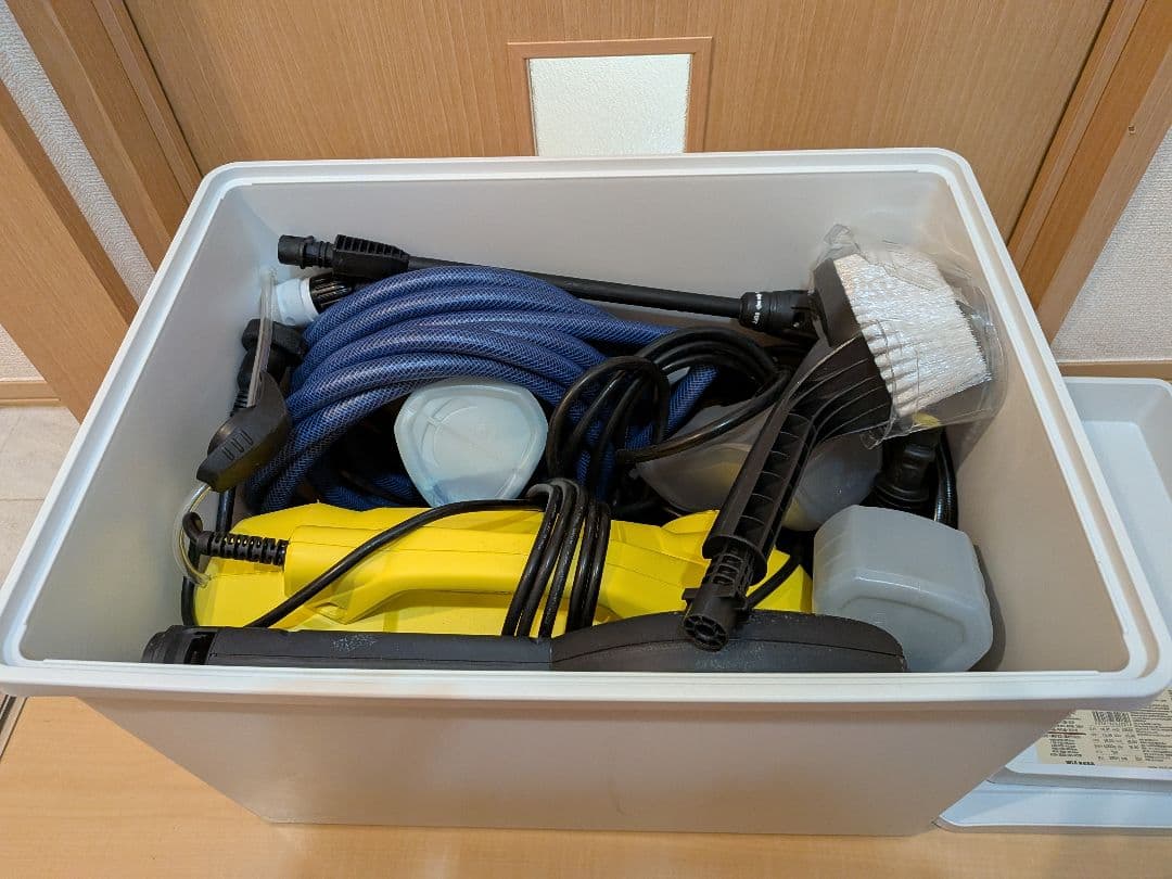 ケルヒャー K2 クラシックプラス カーキット（延長ホース＆電源ケーブル付）