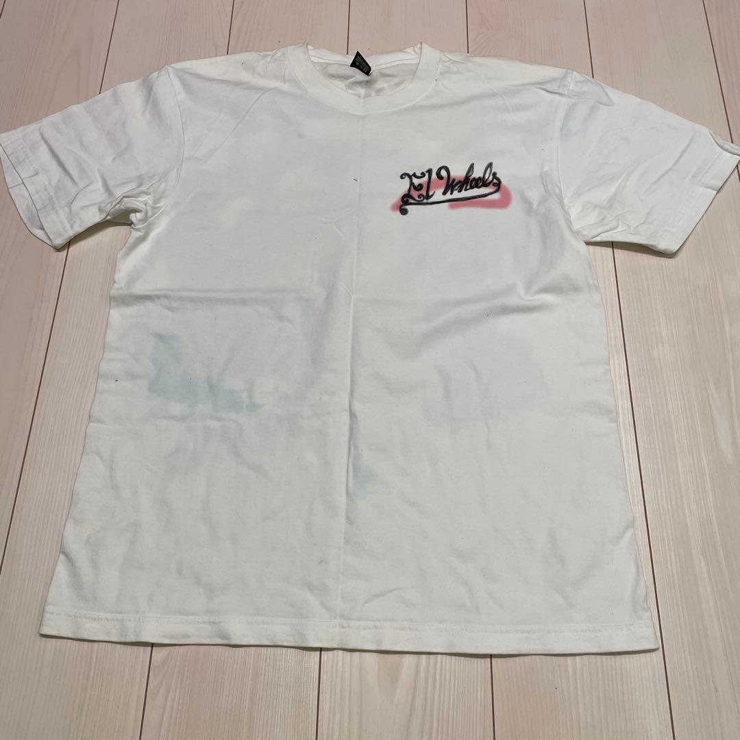 Raddiall スカル グラフィック Tシャツ ホワイト