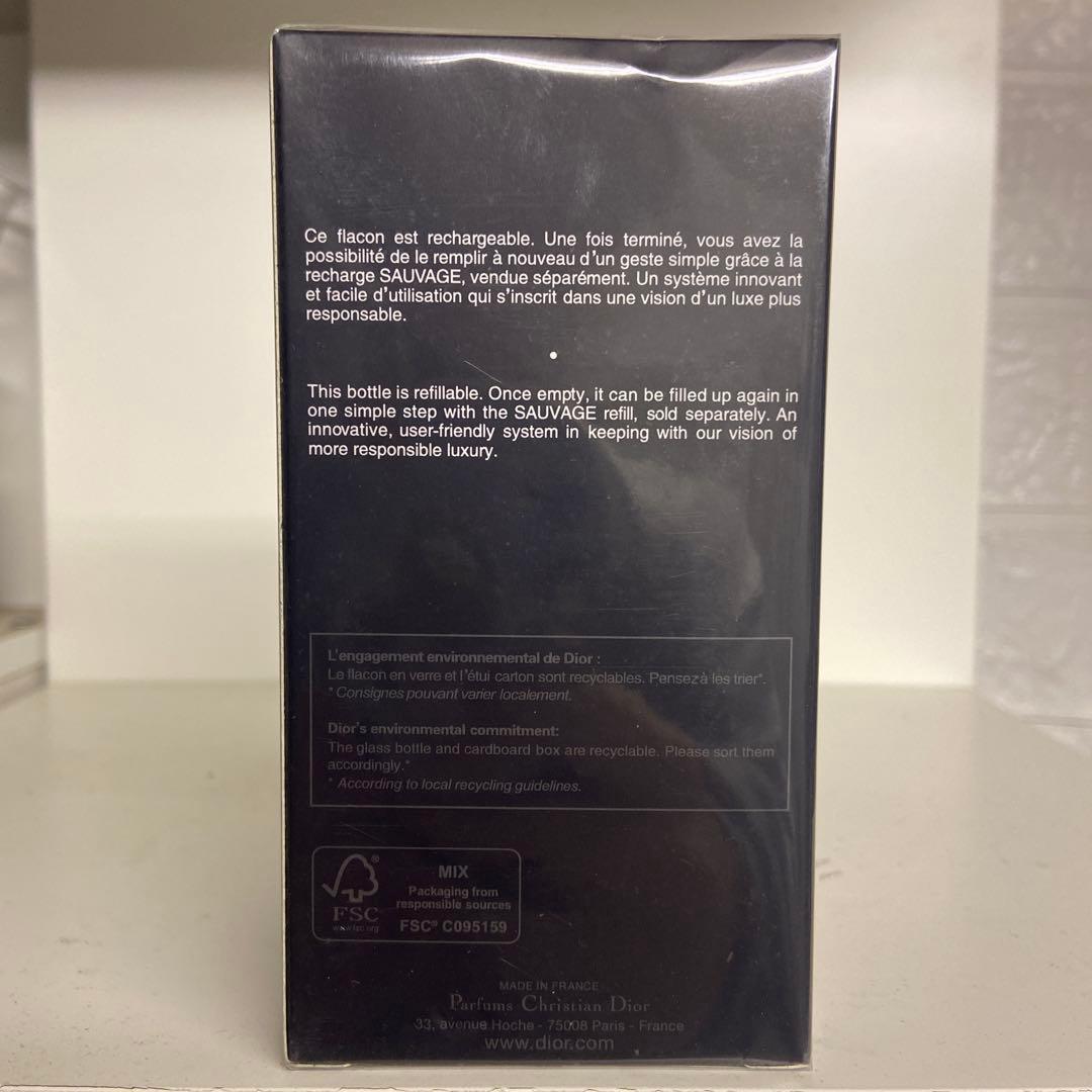 【新品未使用】Dior Sauvage Eaude Toilette 100ml