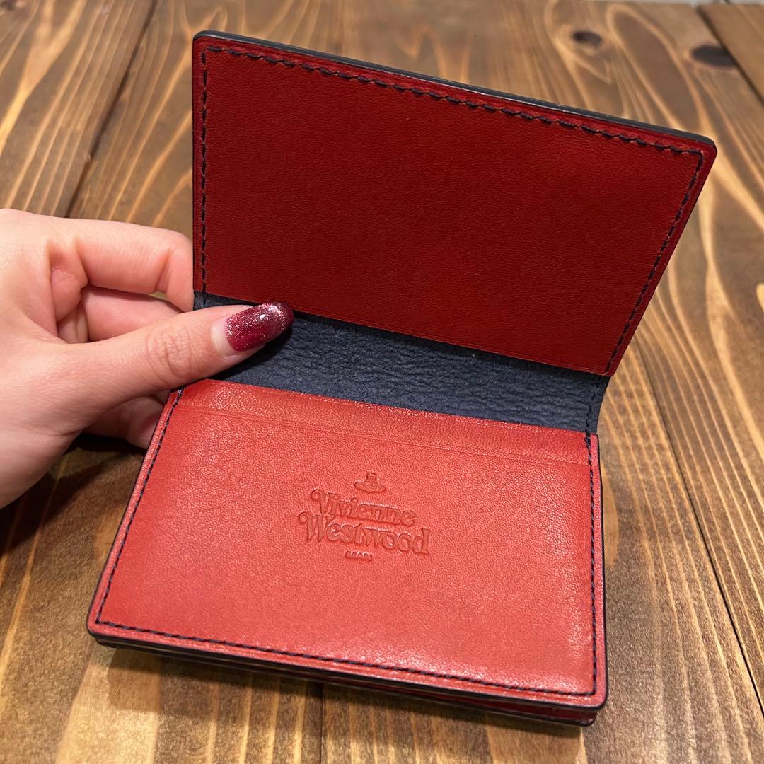 Vivienne Westwood 本革 名刺入れ カードケース 黒