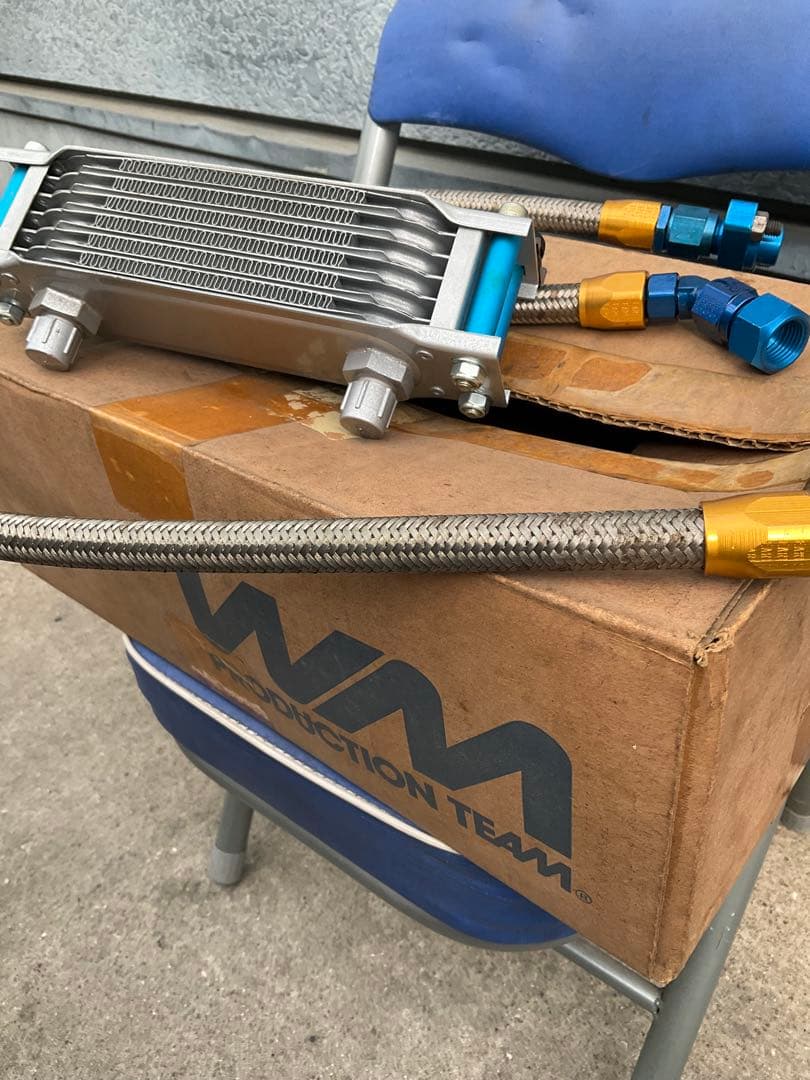 SR400用WM製オイルクーラー※これ以上の値下げはございません！