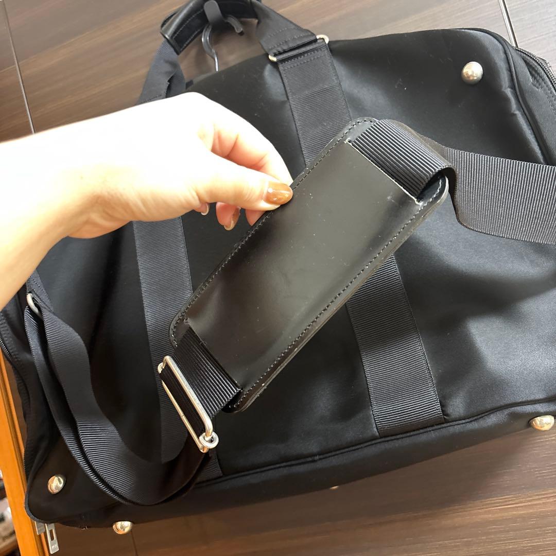 梟商店 PORTER 黒 ボストンバッグ(ガーメントバック)